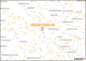 map of Vassayo Kālro