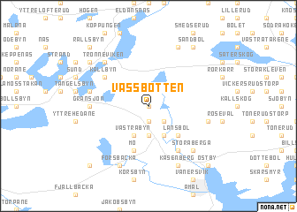 map of Vassbotten