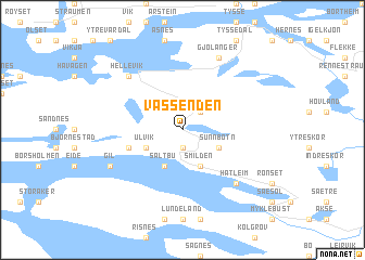 map of Vassenden