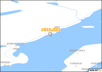 map of Vassjord