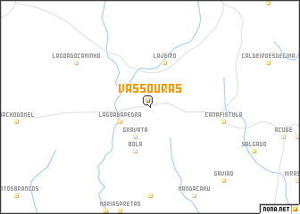 map of Vassouras