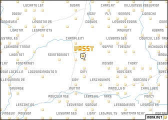 map of Vassy