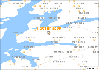 map of Västankärr