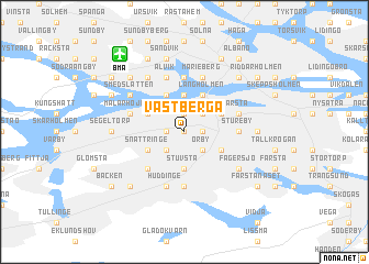 map of Västberga