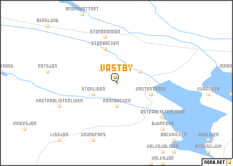 map of Västby