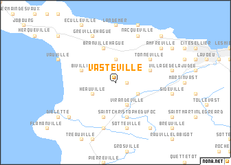 map of Vasteville