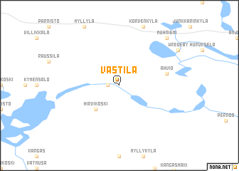 map of Vastila