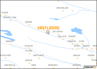 map of Västloning