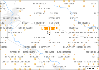 map of Vastorf
