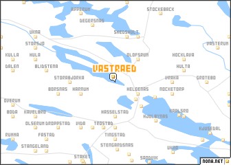 map of Västra Ed