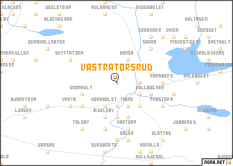 map of Västra Torsrud
