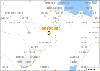 map of Västra Vad