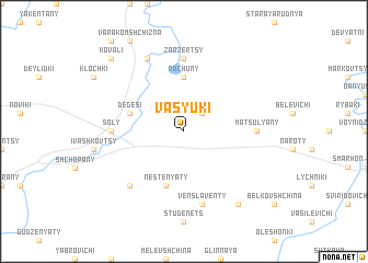 map of Vasyuki