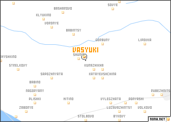 map of Vasyuki