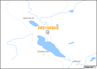 map of Vasyukovo