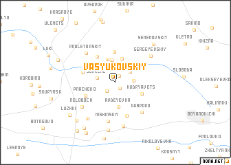 map of Vasyukovskiy