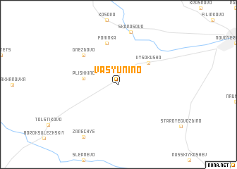 map of Vasyunino