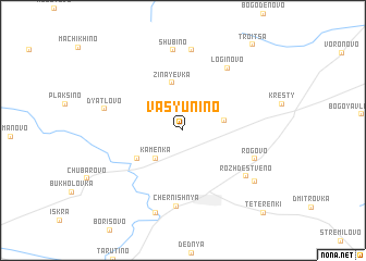 map of Vasyunino