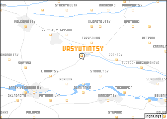 map of Vasyutintsy