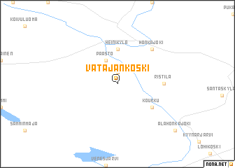 map of Vatajankoski
