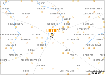 map of Vatan