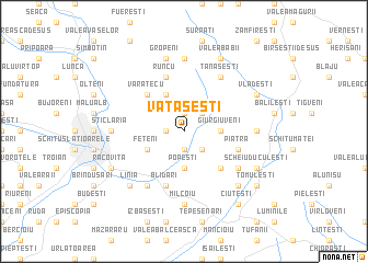 map of Vătăşeşti