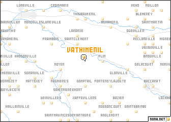 map of Vathiménil