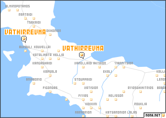 map of Vathírrevma