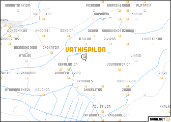 map of Vathíspilon