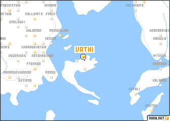 map of Vathí