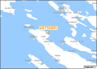 map of Vatnuori