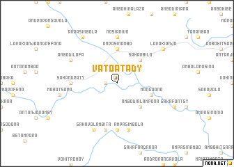 map of Vatoatady