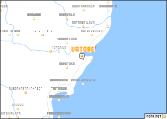 map of Vatobe