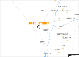 map of Vatolatsaka