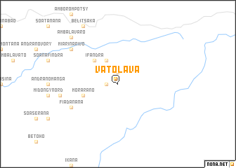 map of Vatolava