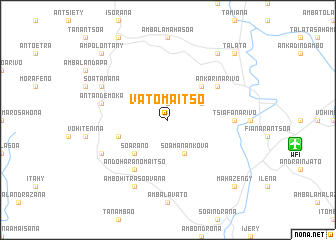 map of Vatomaitso