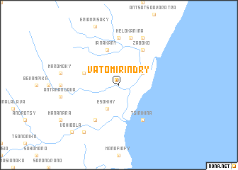 map of Vatomirindry