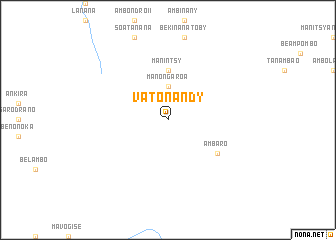 map of Vatonandy