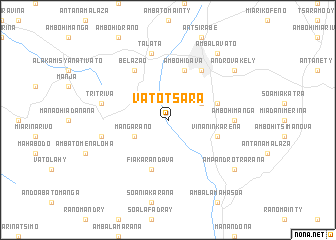 map of Vatotsara