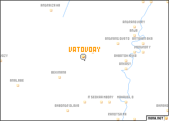 map of Vatovoay