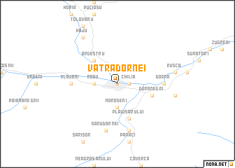 map of Vatra Dornei