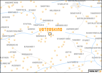 map of Vatraskino