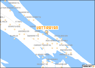 map of Vattirayan