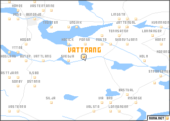 map of Vattrång