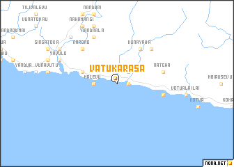 map of Vatukarasa