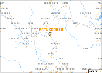 map of Vatukarasa