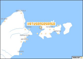 map of Vatusongosongo