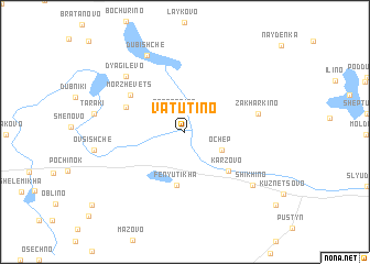 map of Vatutino