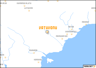 map of Vatuvonu