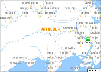 map of Vatuvula